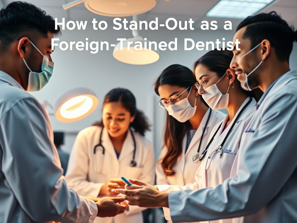 How to Stand Out as a Foreign-Trained Dentist